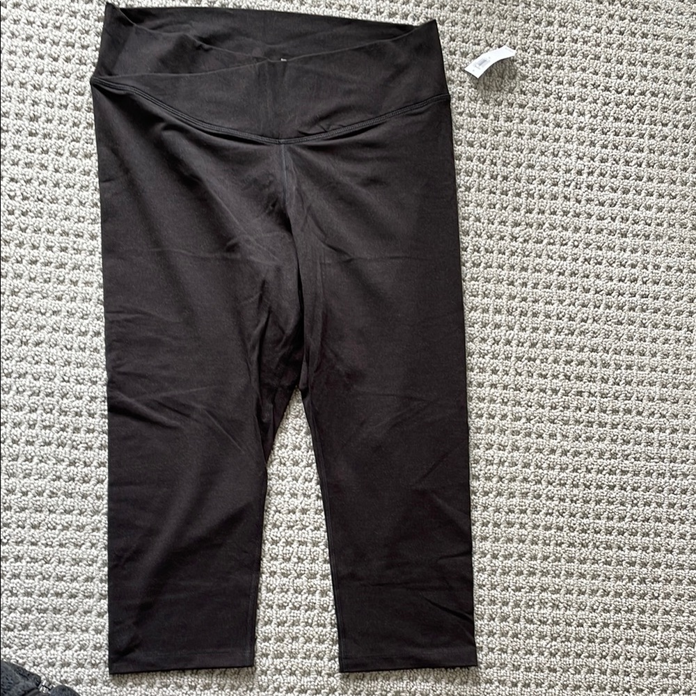 Old Navy Active Powerchill XL Extra High-Rise Leggings Go Dry Grey